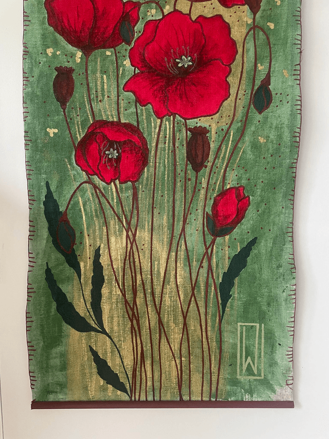 « Pavots de grand chemin » vert