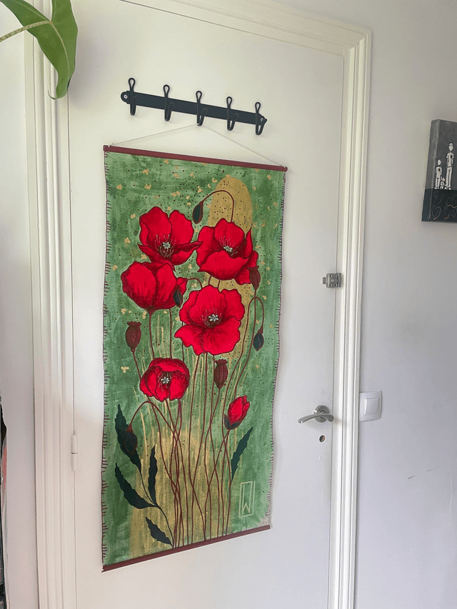 « Pavots de grand chemin » vert