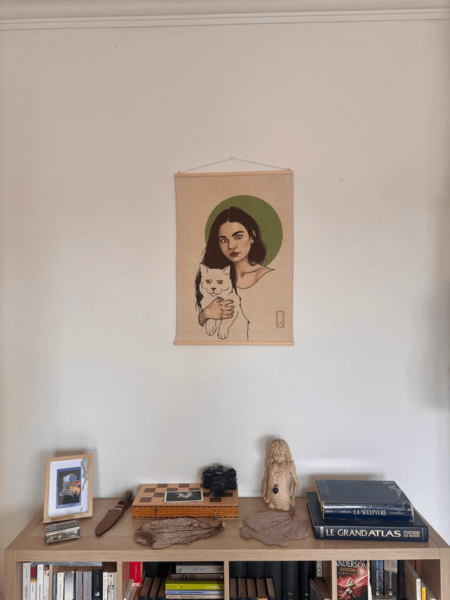 Collection 7 Vies, vert et chat