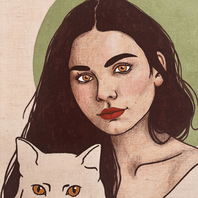 Collection 7 Vies, vert et chat