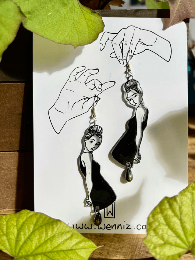 "Mutine" Boucles d'Oreilles