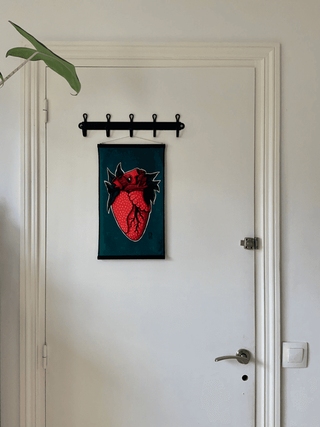 Cœur à la fraise
